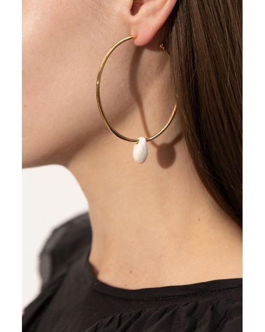 Isabel Marant Blue Brass Earrings