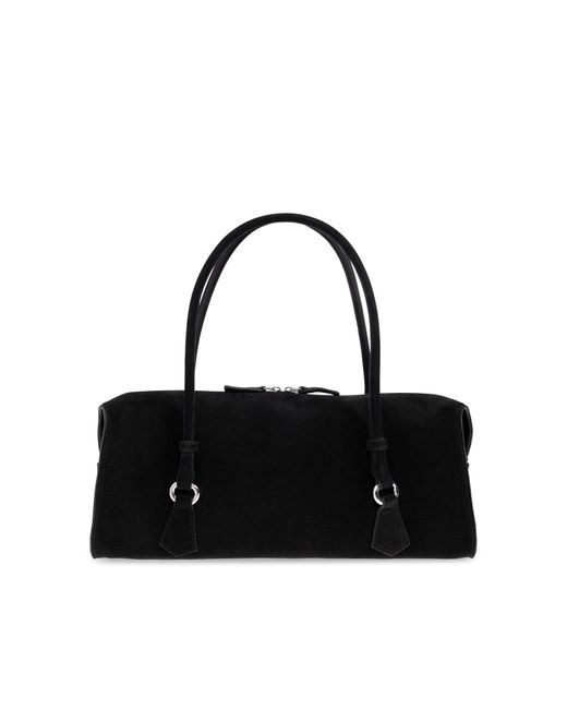 IRO Black Suede Bag "Alto"