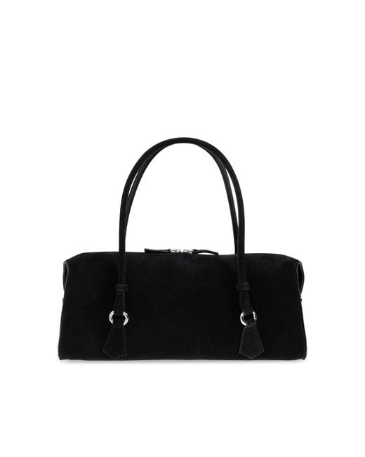 IRO Black Suede Bag "Alto"