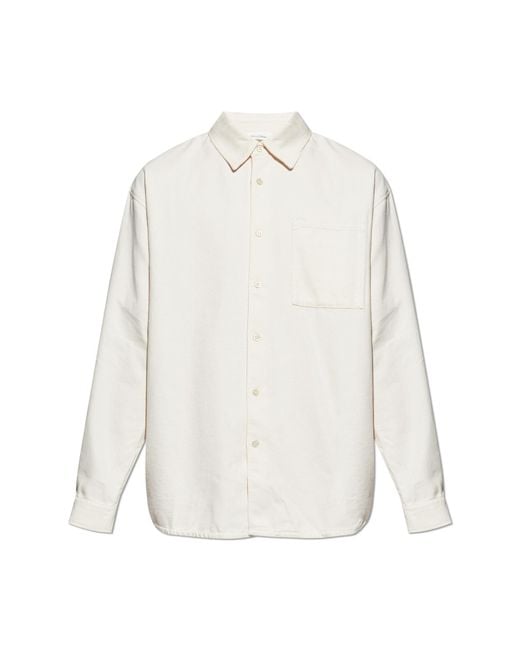 American Vintage White Shirt With Pocket for men