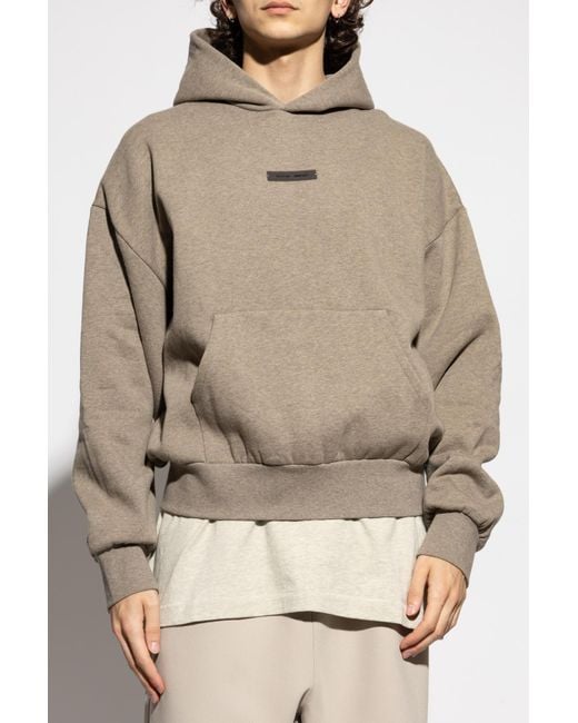 Fear Of God Natural Sweatshirt With Logo for men