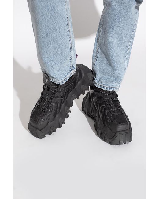 eytys halo leather sneakers