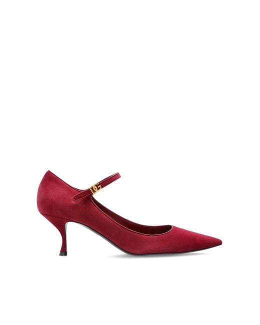 Dolce & Gabbana Pink Heeled Shoes