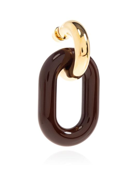 Marni Metallic Earrings With Pendants