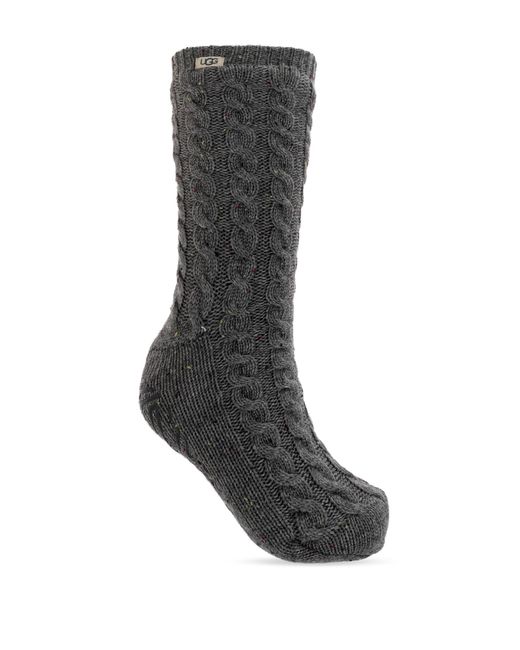 Ugg Black Anti-Slip Socks