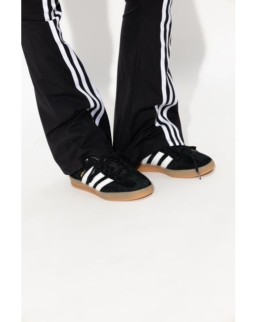 Adidas Originals Black Gazelle Indoor Sneakers for men