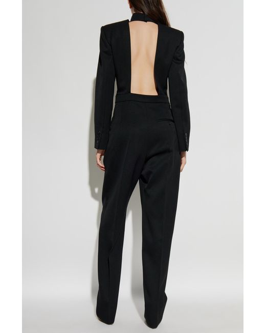 Givenchy Black Backless Jumpsuit