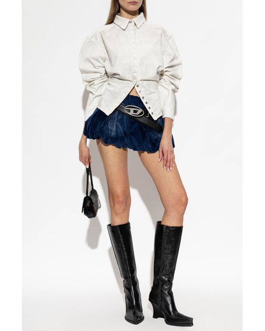 DIESEL White Shirt 'De-Plazy-Fsj1'