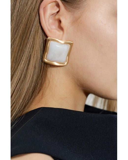 Cult Gaia Natural "Suni" Earrings