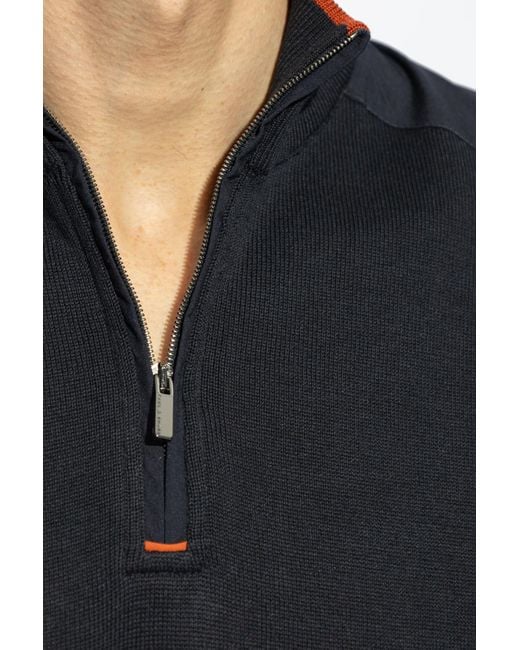 Paul & Shark Blue Wool Jacket for men