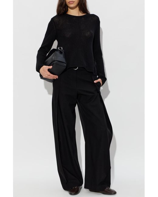 Loewe Black Cashmere Cardigan