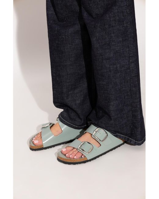 Birkenstock Green 'Birki Flow Kids Eva' Shoes