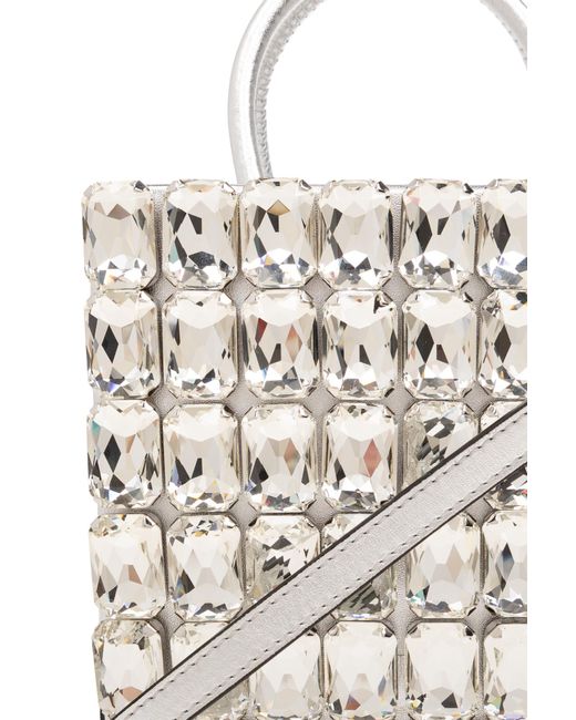 Moschino White Shoulder Bag From The ‘40Th Anniversary’ Collection