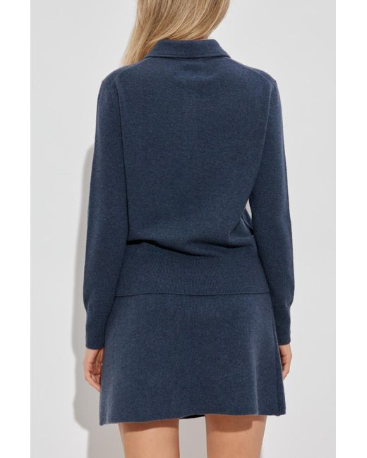 Lisa Yang Blue Cardigan 'Suzette'