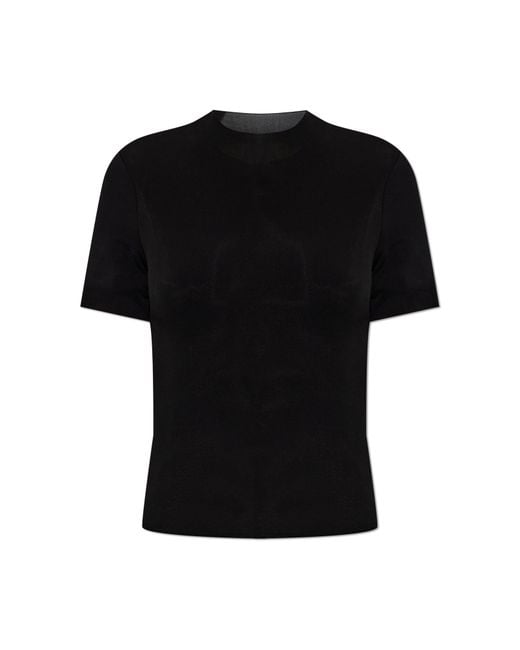 Maison Margiela Black Fitted Top