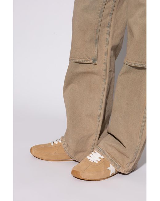 Amiri Brown Pacific Flat Sports Shoes for men