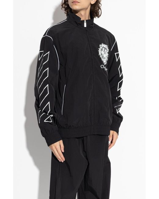 Off-White c/o Virgil Abloh Black Jacket With Print for men