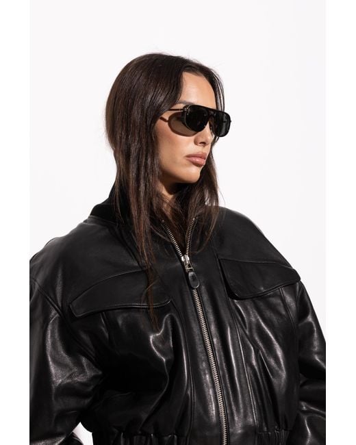 Linda Farrow Gray "Calder" Sunglasses
