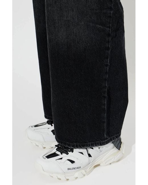 Balenciaga White 'Track' Sports Shoes for men