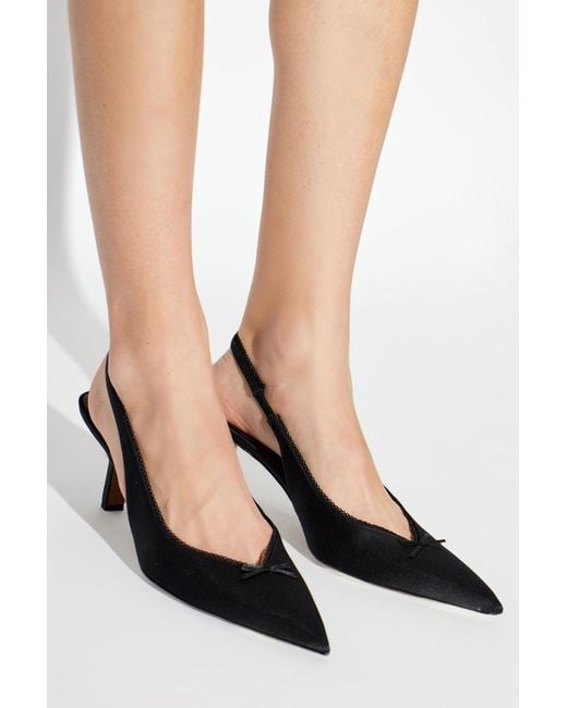 Neous Black Heeled Shoes "Moriah"