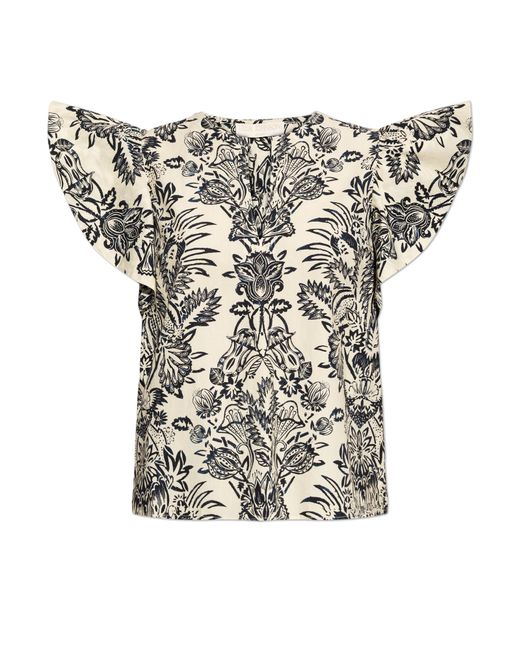 Ulla Johnson White Top "Severine"