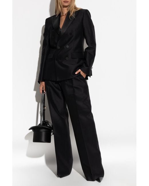 DSquared² Black Wool Suit