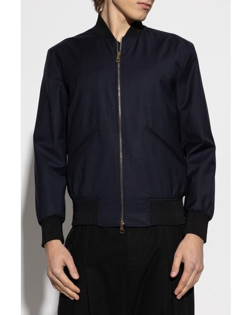 Paul Smith Blue Bomber Jacket for men
