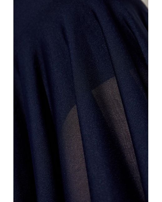 Alaïa Blue Transparent Skirt