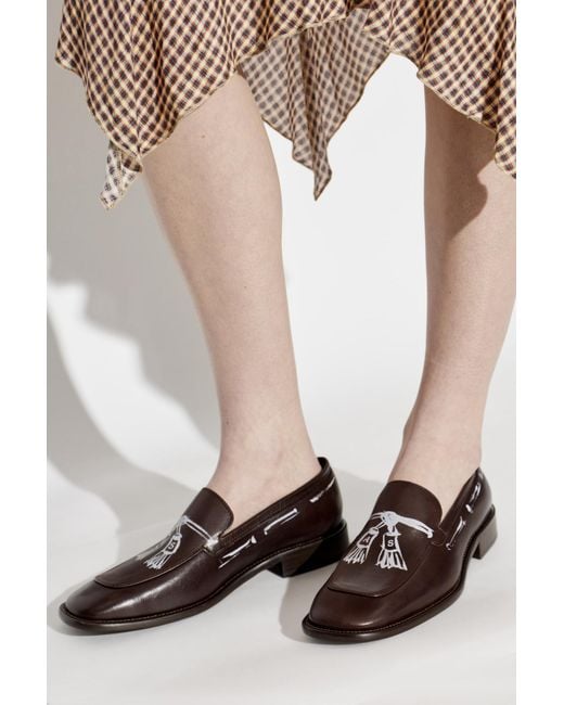 Acne Black Leather Loafers