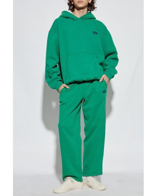 American Vintage Green Sweatshirt With Logo for men