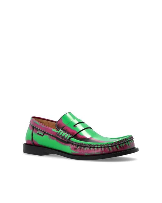 Loewe Black Campo Loafers