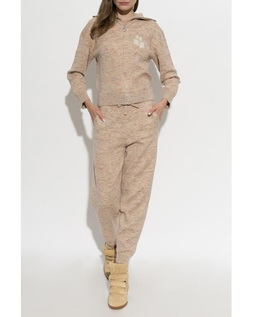 Isabel Marant Natural Kira Trousers