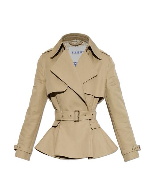Burberry Natural Short Trench Coat 'Pembury'