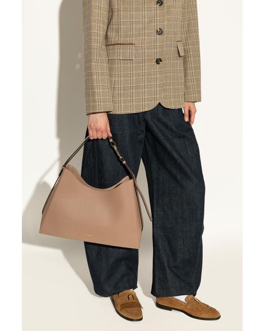 Furla Brown 'Nuvola' Hobo-Type Bag