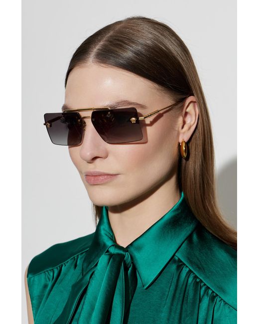 Versace Metallic Sunglasses