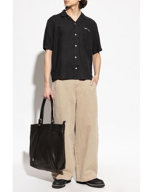 AllSaints Black 'Wilder' Shirt for men