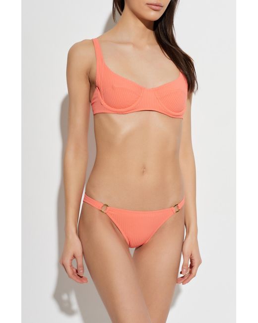 Melissa Odabash Pink Bikini Top "Noto"