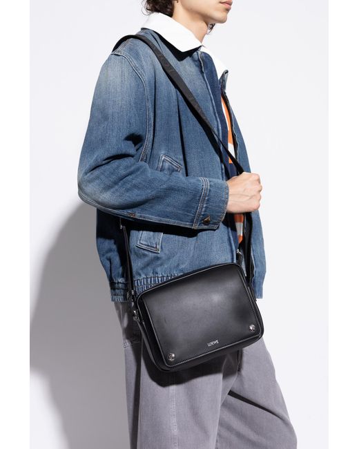 Loewe Black Shoulder Bag for men