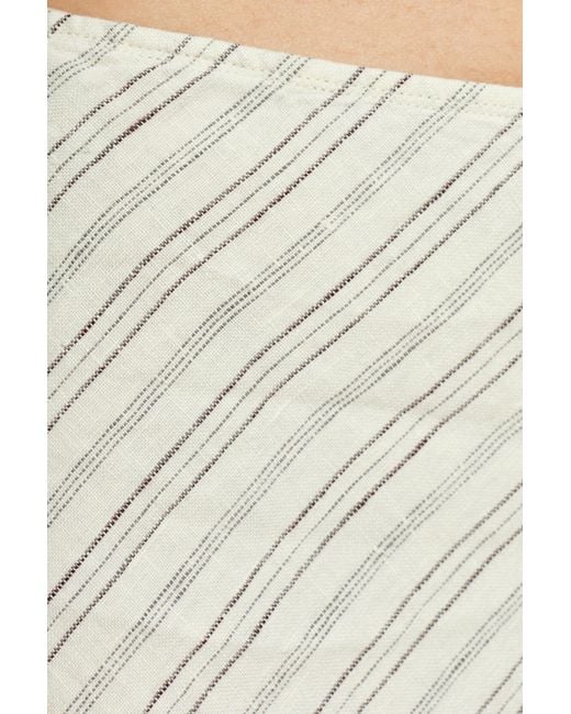Samsøe & Samsøe White "Saagneta Long" Skirt