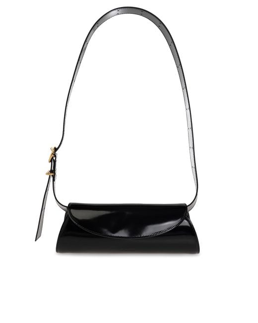 Jil Sander Black Bag 'Cannolo'