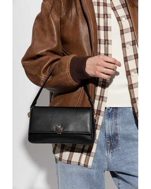 Tory Burch Black Shoulder Bag "Charlie Small"