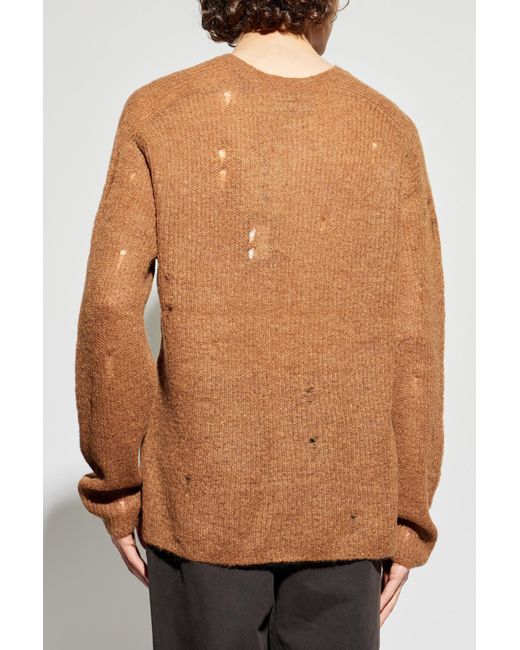 AllSaints Brown "Edgin" Sweater for men