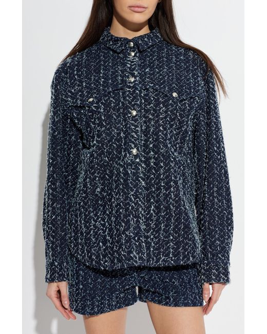 IRO Blue 'Velini' Jacket