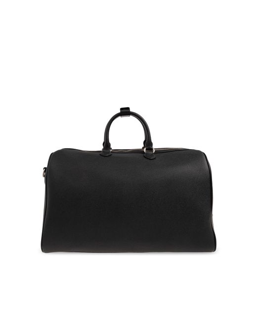 Gucci Leather Duffel Bag in Black for Men Lyst