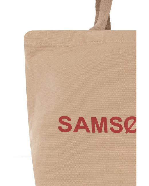 Samsøe & Samsøe Natural 'frinka' Shopper Bag,