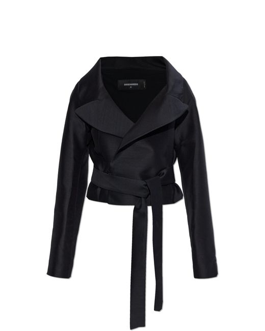 DSquared² Black Wool Blazer