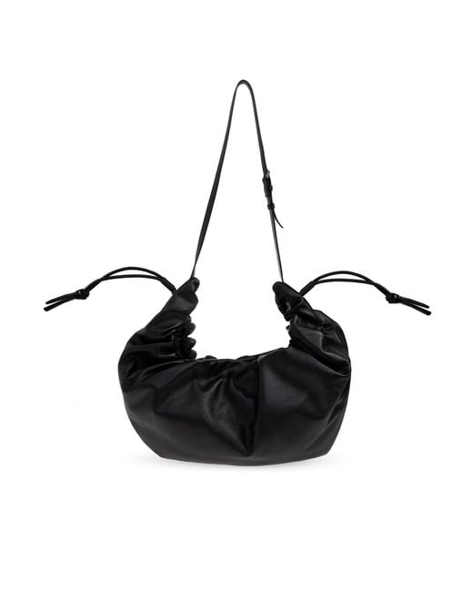 Marni Black Shoulder Bag 'Scrunchie Medium'