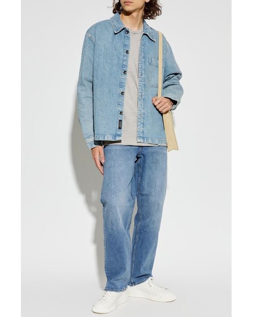 Rag & Bone Blue Straight Jeans for men