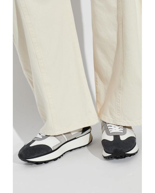 Lanvin White 'Bumpr' Sports Shoes