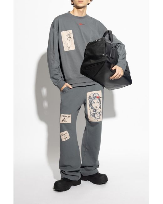 DIESEL Gray X Damiano David for men